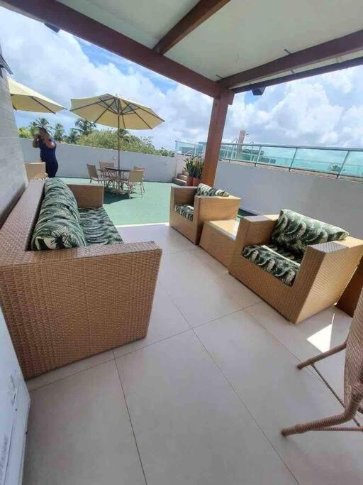 Flat Confortavel E Completo A Poucos Passos Da Praia Em Porto De Galinhas Rua Das Sombrinhas Luaran gambar