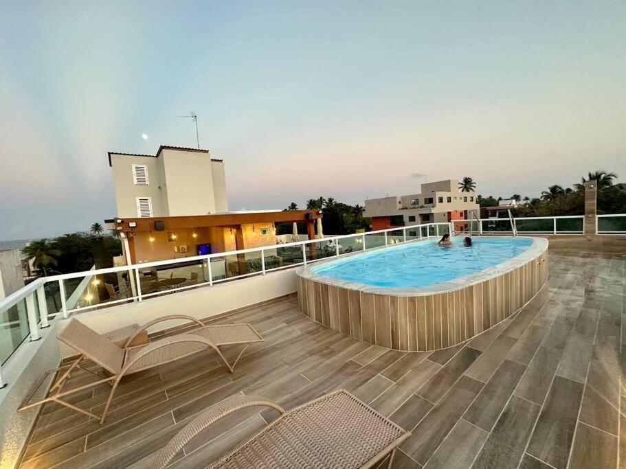 Flat Confortavel E Completo A Poucos Passos Da Praia Em Porto De Galinhas Rua Das Sombrinhas Luaran gambar