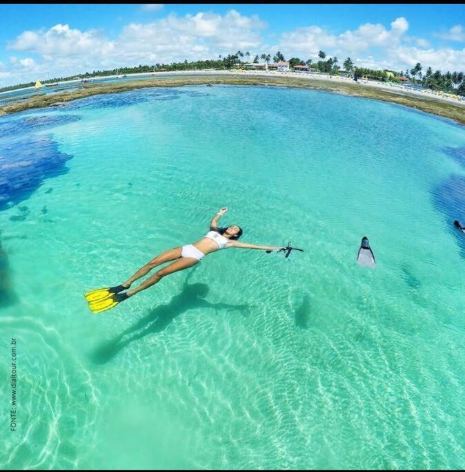 Flat Confortavel E Completo A Poucos Passos Da Praia Em Porto De Galinhas Rua Das Sombrinhas Luaran gambar