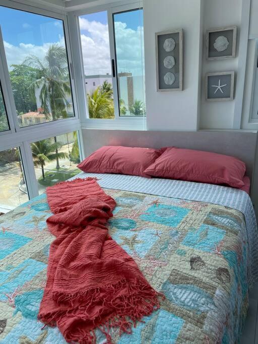Flat Confortavel E Completo A Poucos Passos Da Praia Em Porto De Galinhas Rua Das Sombrinhas Luaran gambar